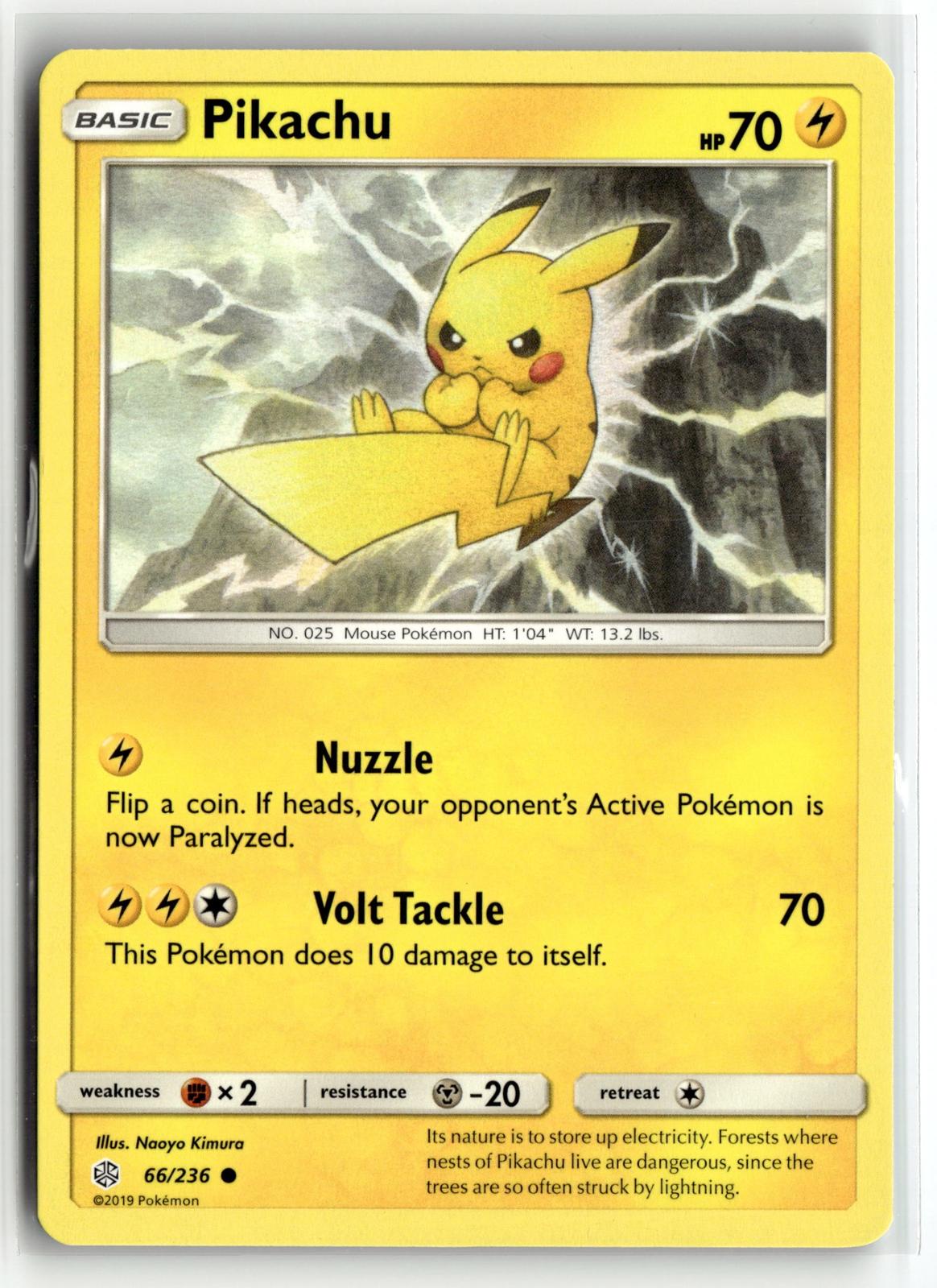 Pokemon tcg SM - Cosmic Eclipse #66/236 Pikachu