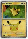 Pokemon tcg ME: 30th Celebration #027/128 Pikachu