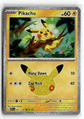 Pokemon tcg ME: 30th Celebration #041/128 Pikachu