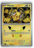 Pokemon tcg ME: 30th Celebration #044/128 Pikachu