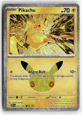 Pokemon tcg ME: 30th Celebration #052/128 Pikachu