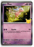 Pokemon tcg ME: 30th Celebration #065/128 Mew