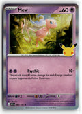 Pokemon tcg ME: 30th Celebration #065/128 Mew