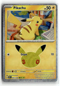 Pokemon tcg ME: 30th Celebration #031/128 Pikachu