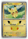 Pokemon tcg ME: 30th Celebration #047/128 Pikachu