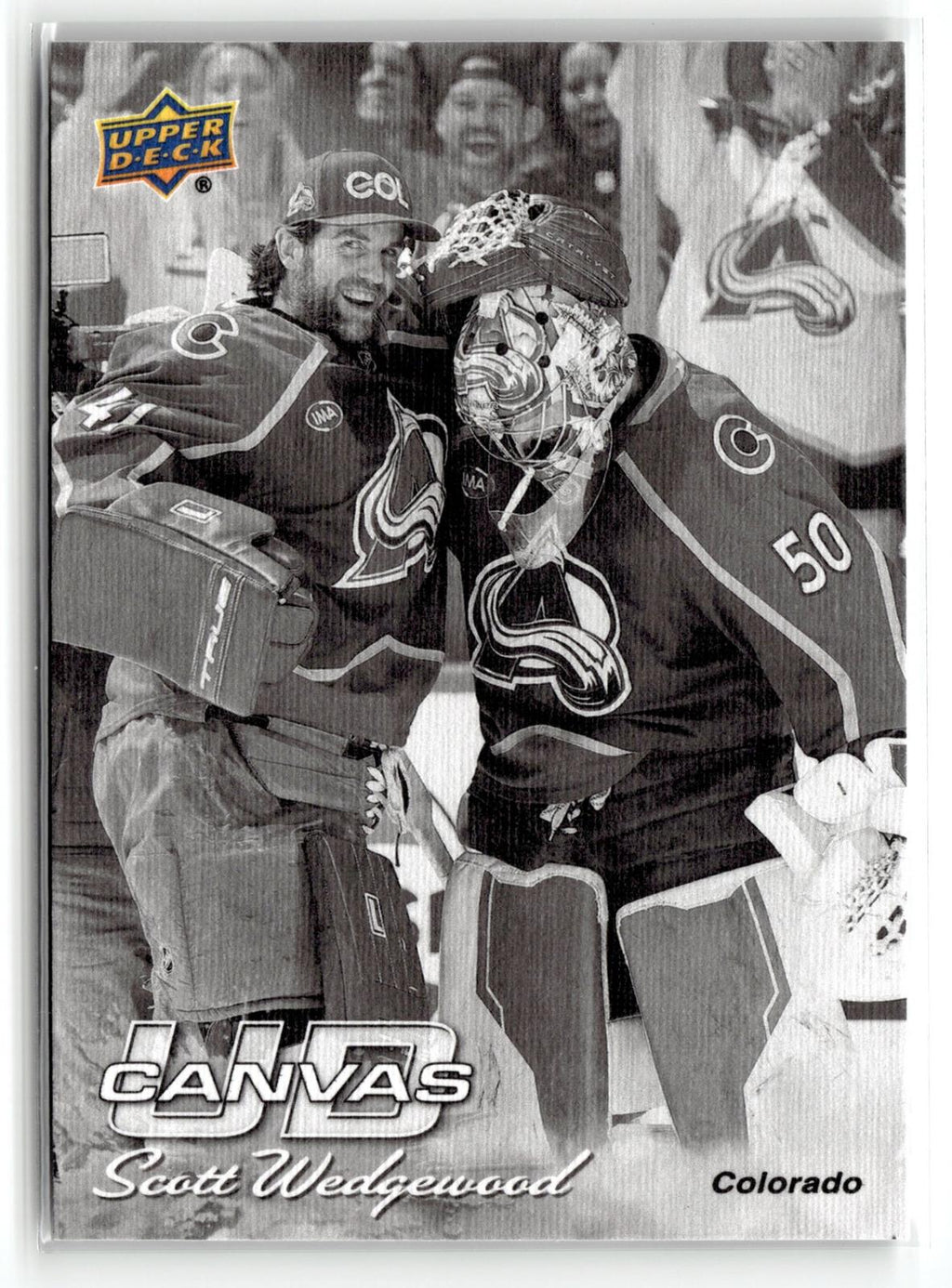 2026-27 Upper Deck #C-32 Scott Wedgewood UD Canvas Black and White