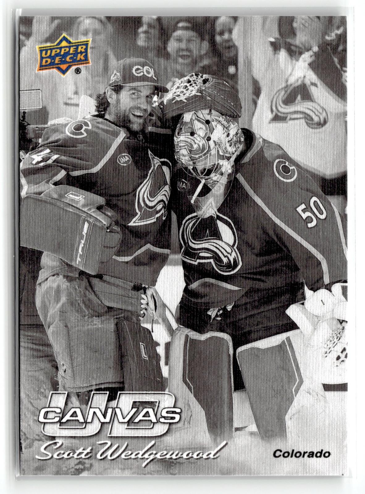 2026-27 Upper Deck #C-32 Scott Wedgewood UD Canvas Black and White