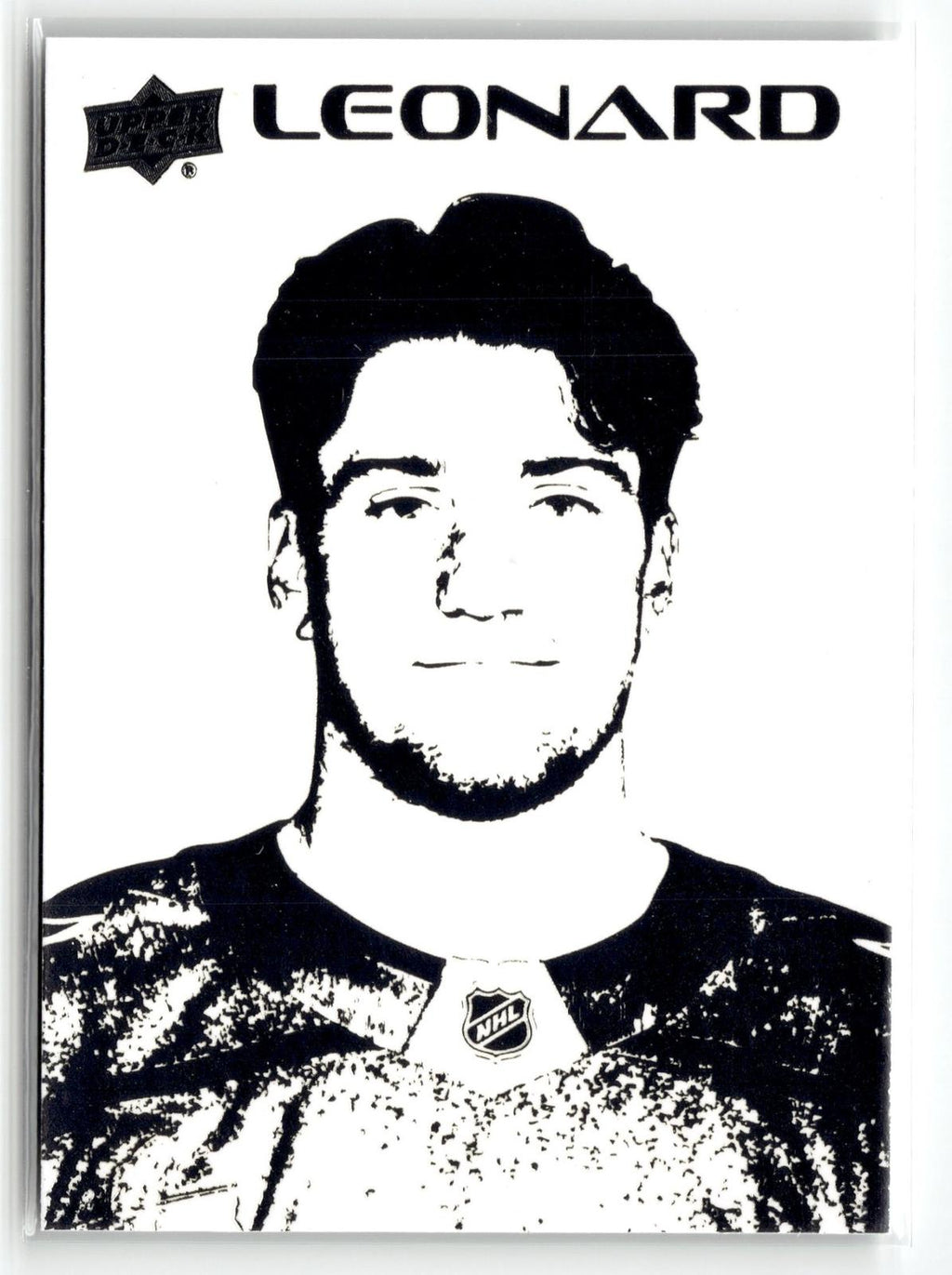 2026-27 Upper Deck #ST-80 Ryan Leonard Stencils