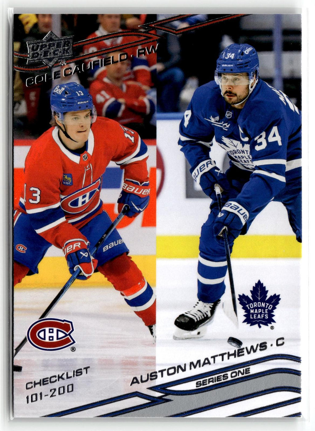 2026-27 Upper Deck #200 Cole Caufield / Auston Matthews