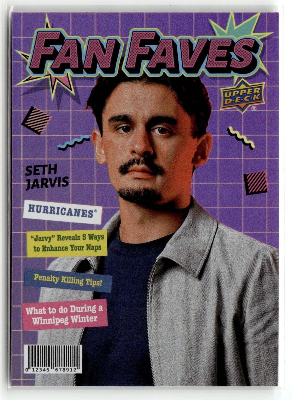 2026-27 Upper Deck #FF-2 Seth Jarvis Fan Faves