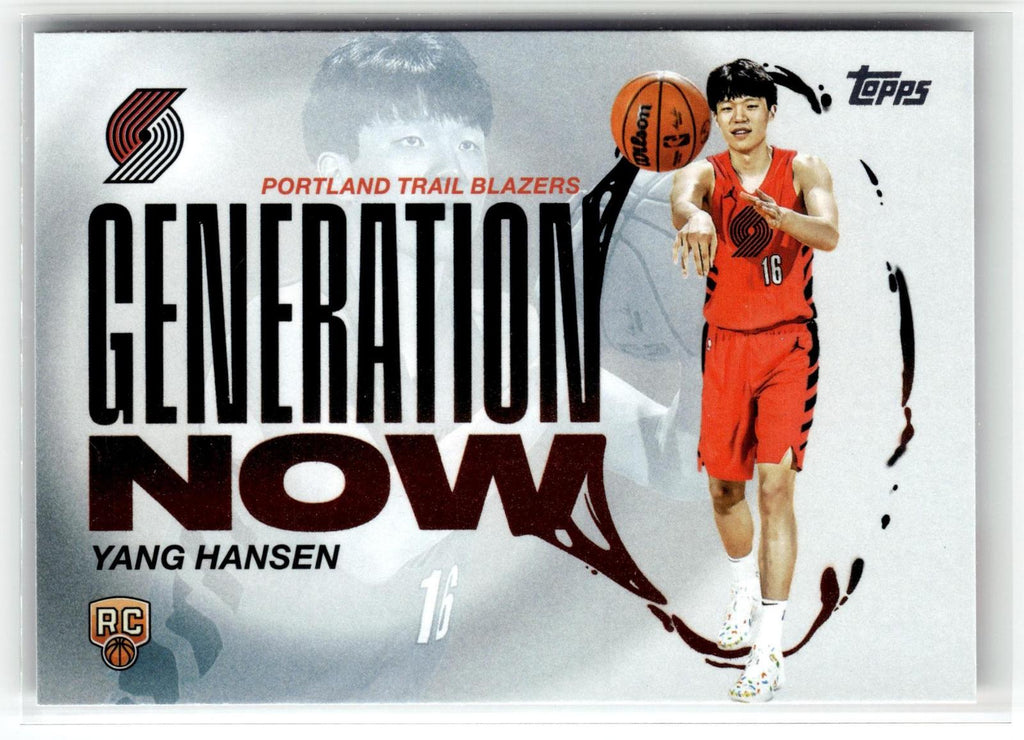 2025-26 Topps #GN-16 Yang Hansen Generation Now