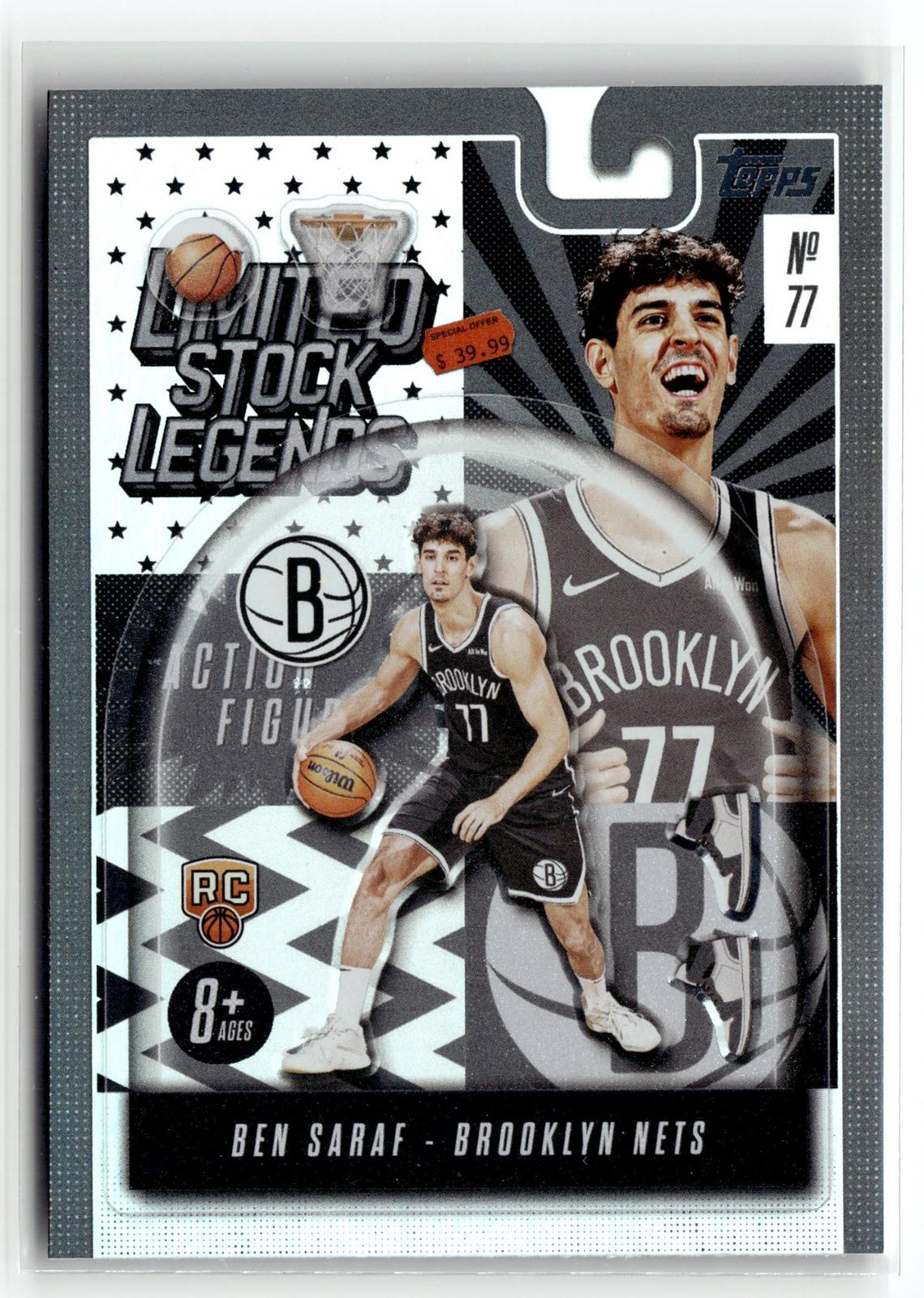 2025-26 Topps #LST-26 Ben Saraf Limited Stock Legends