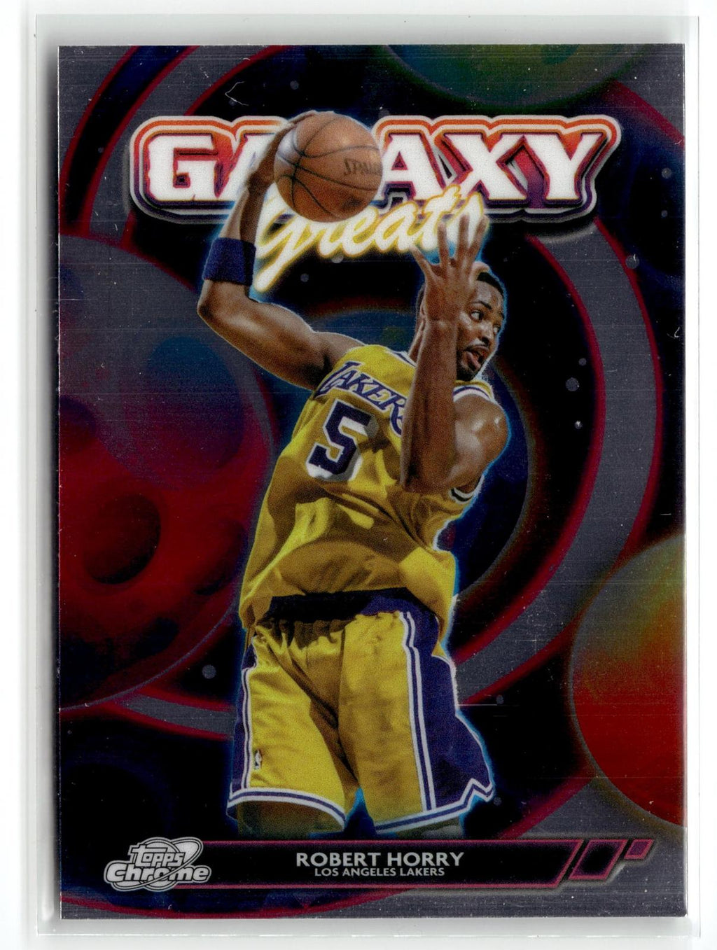 2025-26 Topps Chrome Cosmic #GG-19 Robert Horry Galaxy Greats