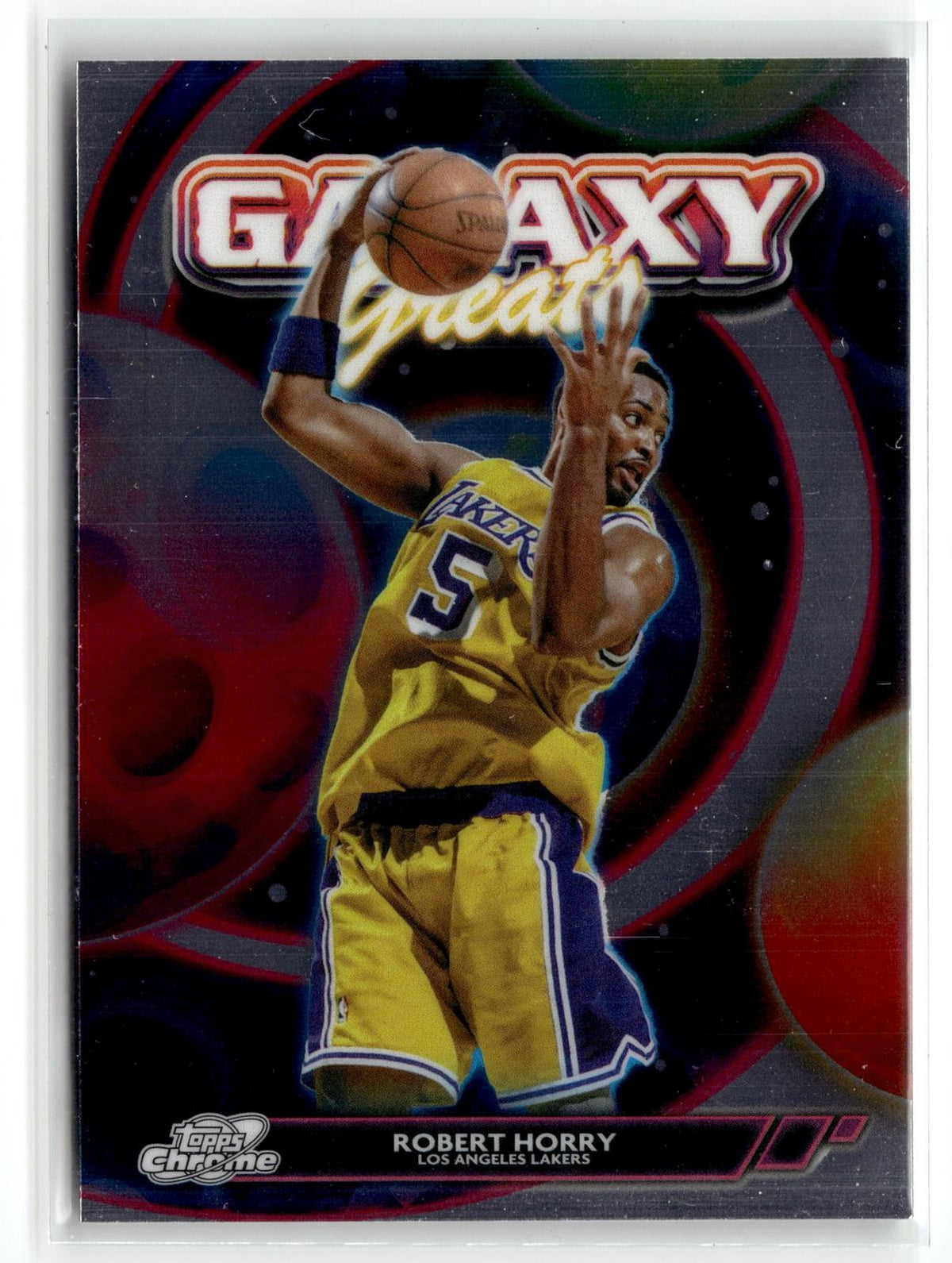 2025-26 Topps Chrome Cosmic #GG-19 Robert Horry Galaxy Greats