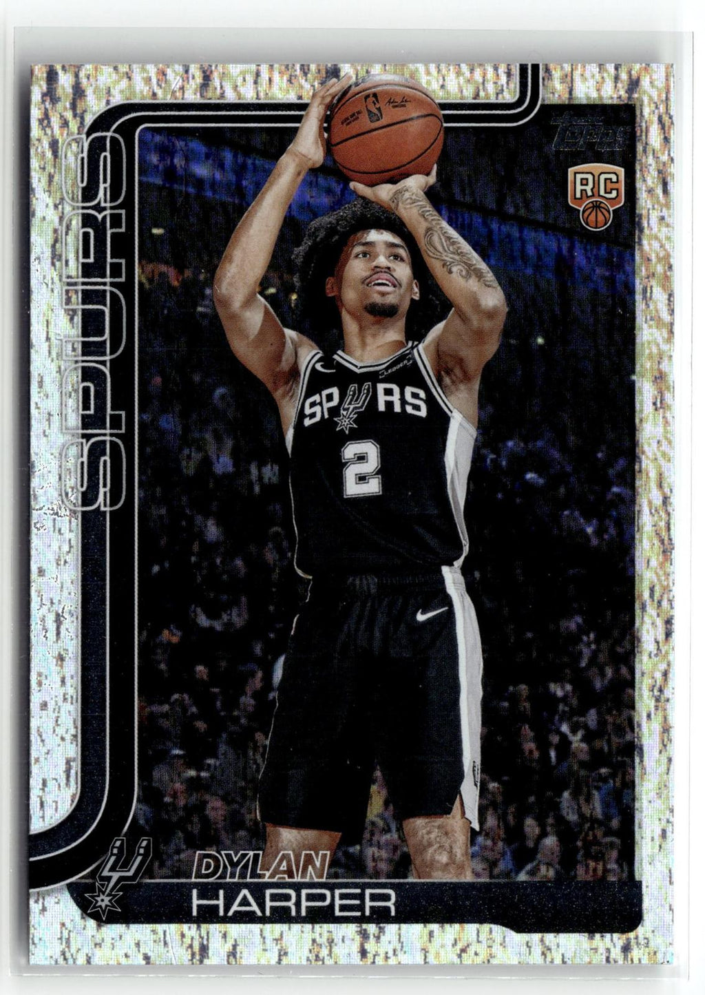 2025-26 Topps #202 Dylan Harper Holo Foil