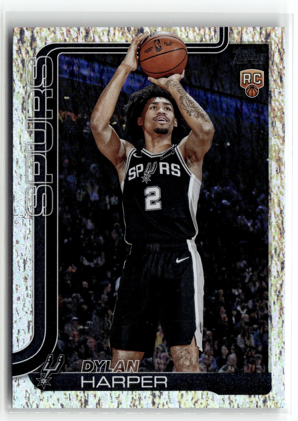 2025-26 Topps #202 Dylan Harper Holo Foil