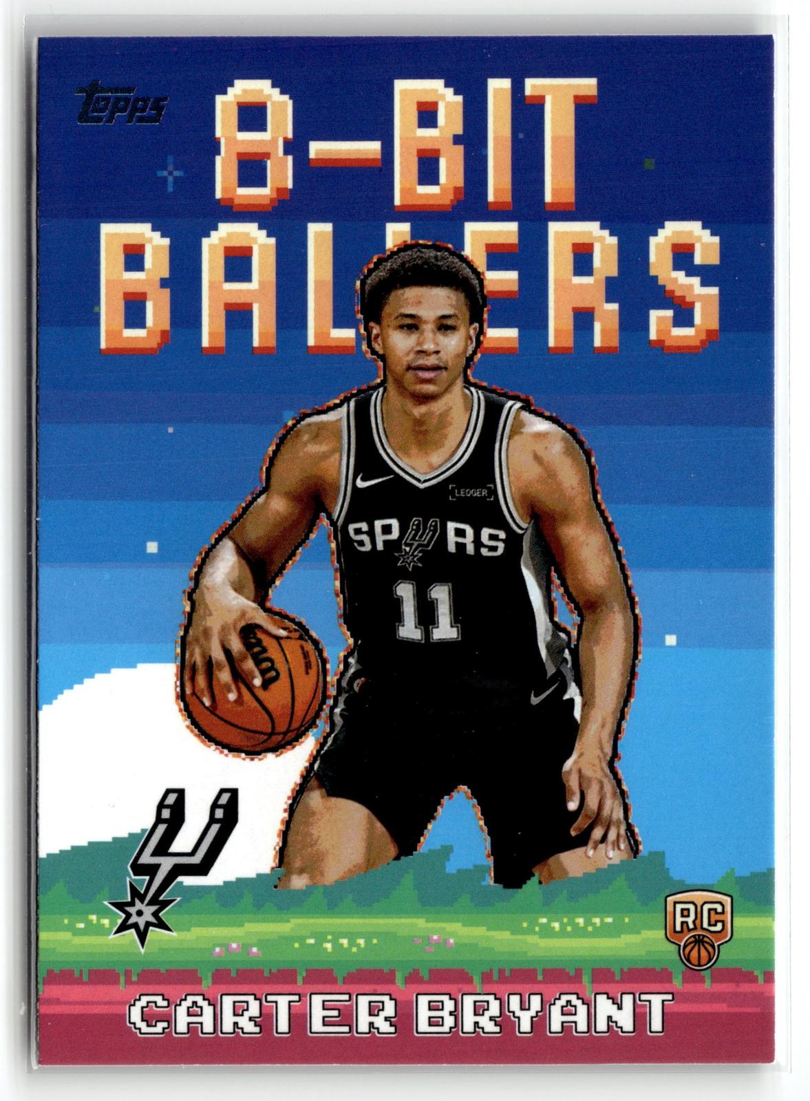 2025-26 Topps #8B-40 Carter Bryant 8-Bit Ballers