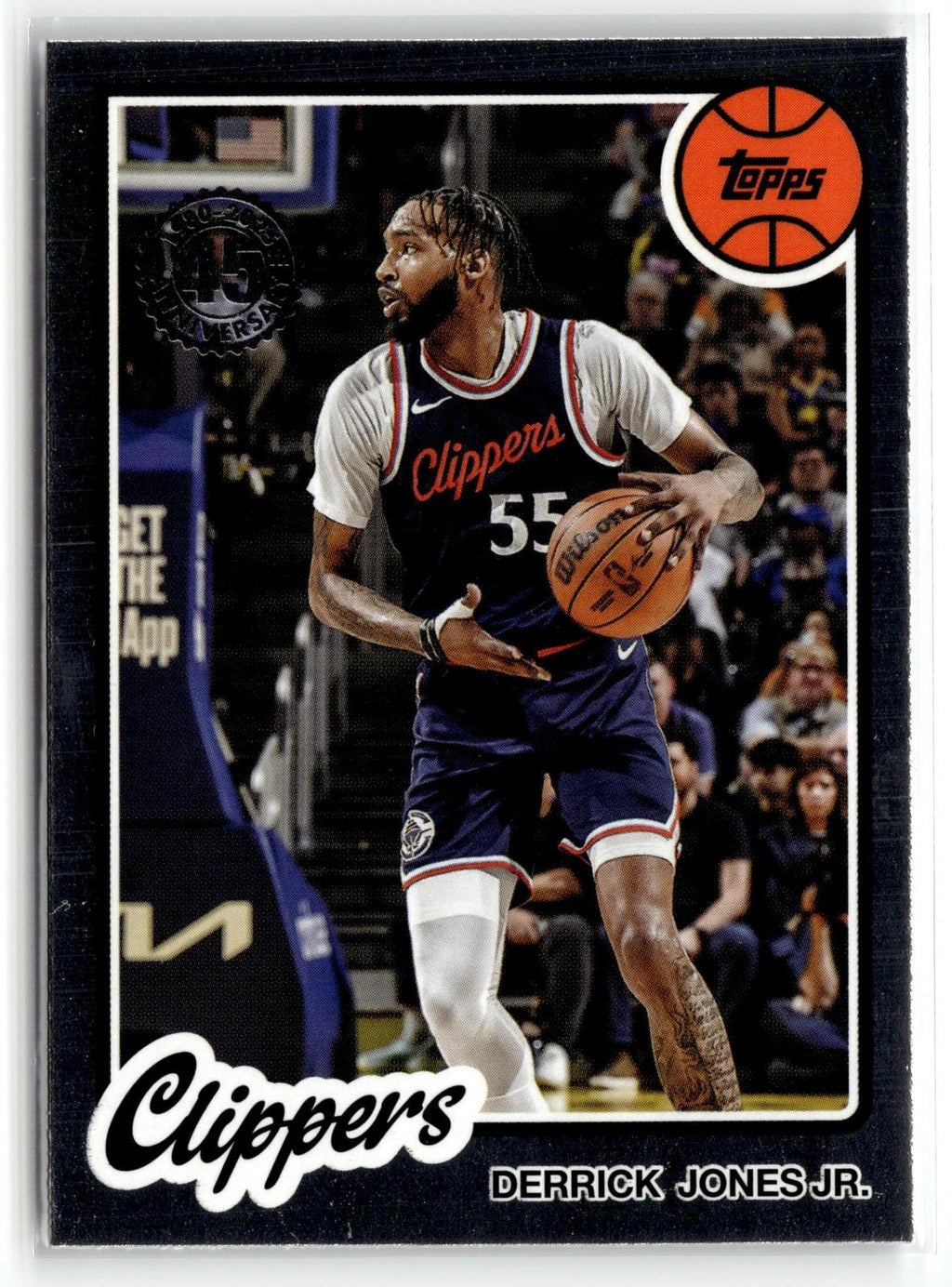 2025-26 Topps #80BK-45 Derrick Jones Jr. 1980-81 Topps Basketball