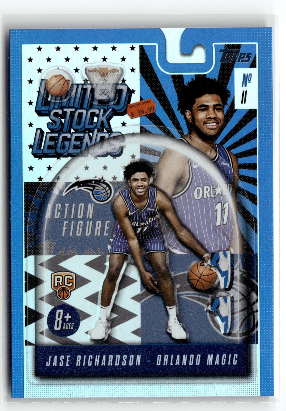 2025-26 Topps #LST-25 Jase Richardson Limited Stock Legends