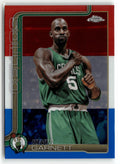 2025-26 Topps Chrome Update #147 Kevin Garnett Red White and Blue Refractor