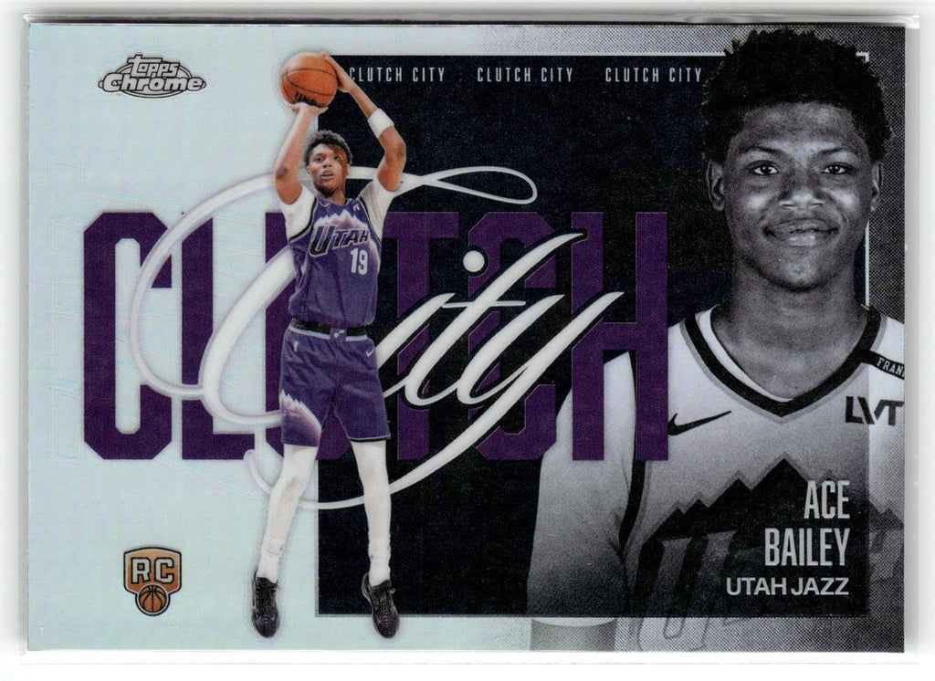 2025-26 Topps Chrome Update #YQ-5 Ace Bailey Clutch City