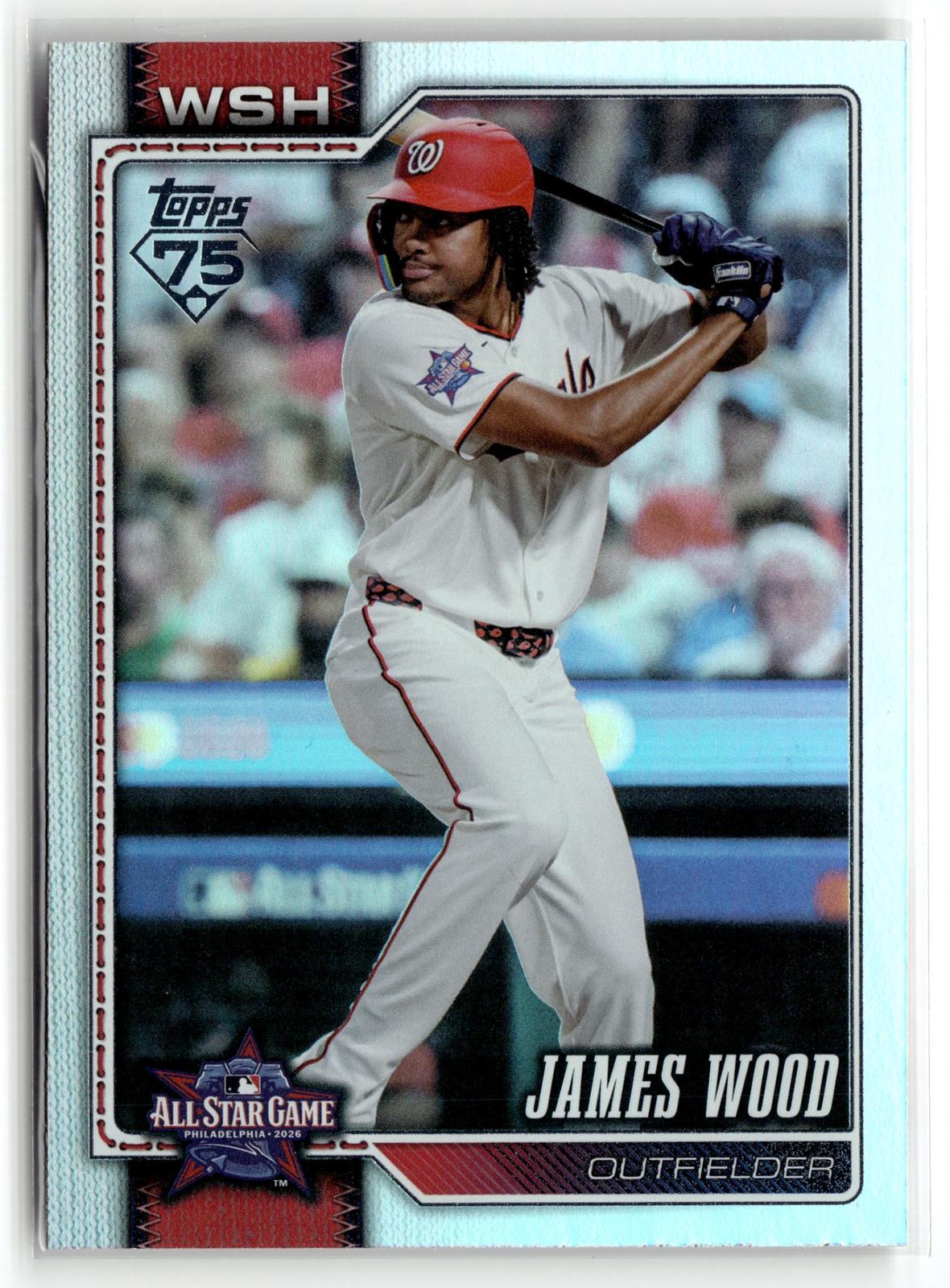 2026 Topps Update #ASG-47 James Wood 2026 All-Star Game
