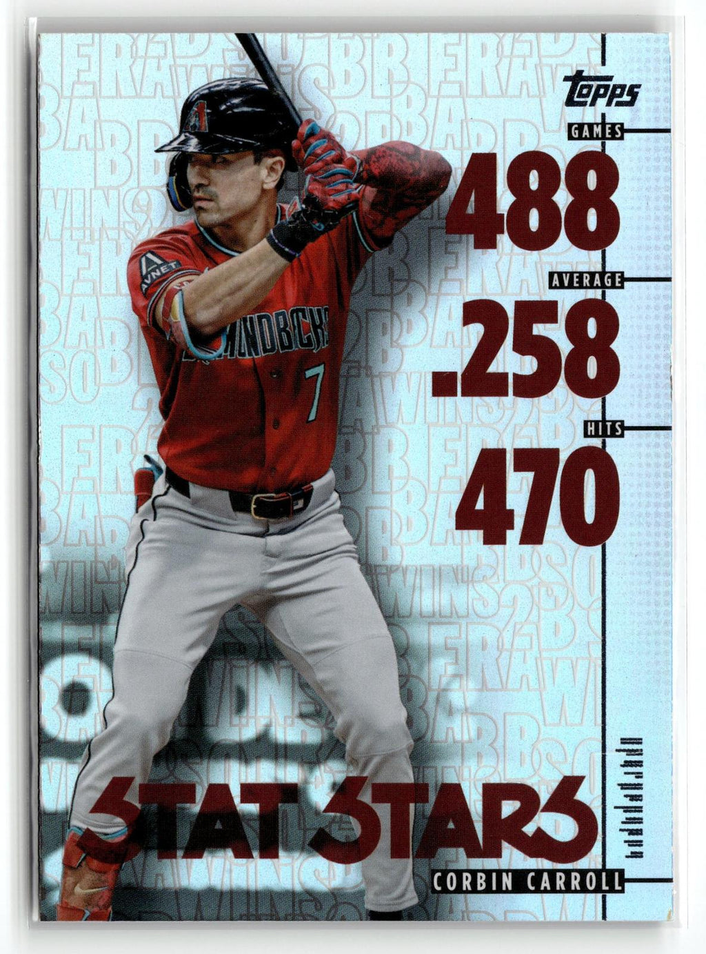 2026 Topps Update #SS-16 Corbin Carroll Stat Stars
