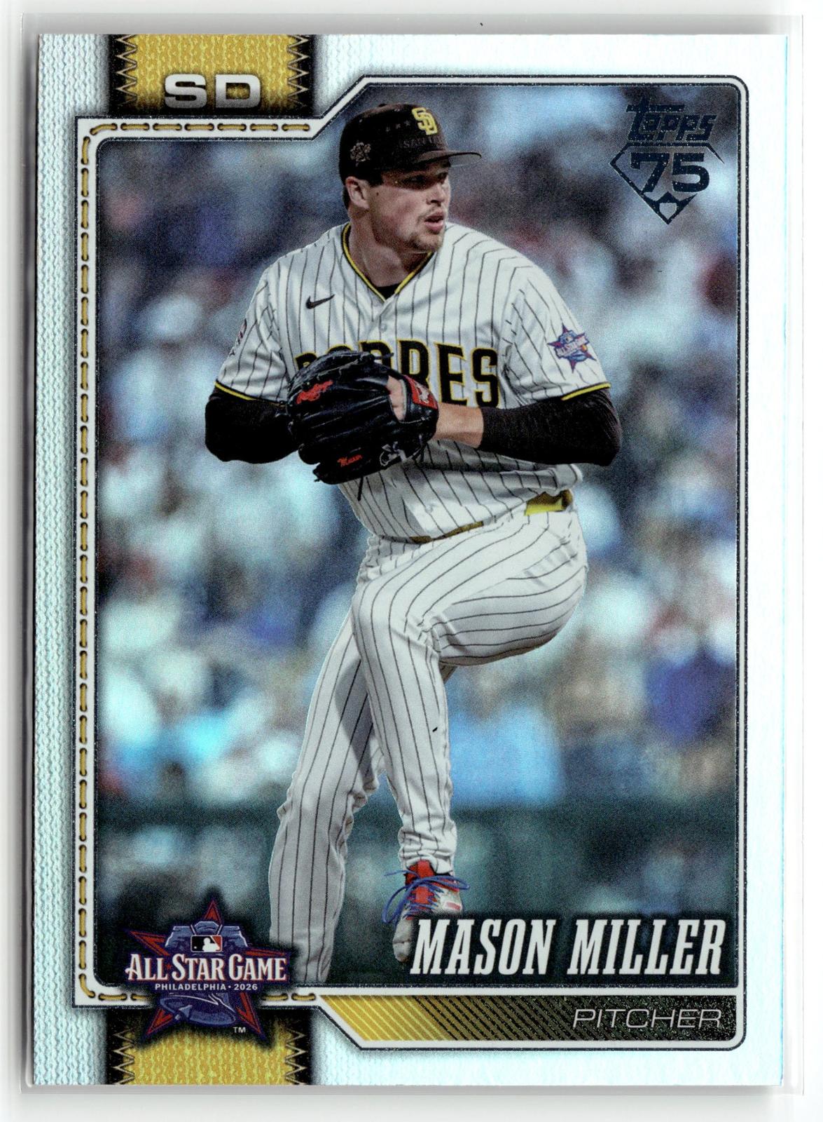 2026 Topps Update #ASG-22 Mason Miller 2026 All-Star Game