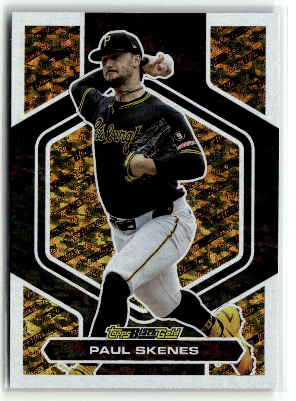 2026 Topps Update #BG-24 Paul Skenes Topps Black Gold