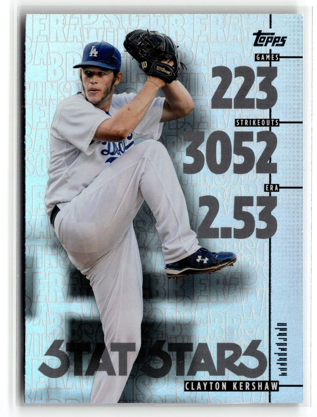 2026 Topps Update #SS-3 Clayton Kershaw Stat Stars