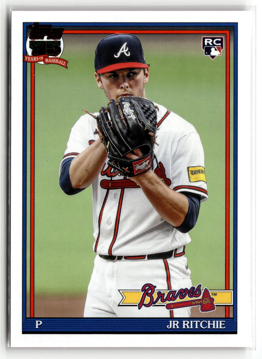 2026 Topps Update #U91-19 JR Ritchie 1991 Topps Baseball 35th Anniversary
