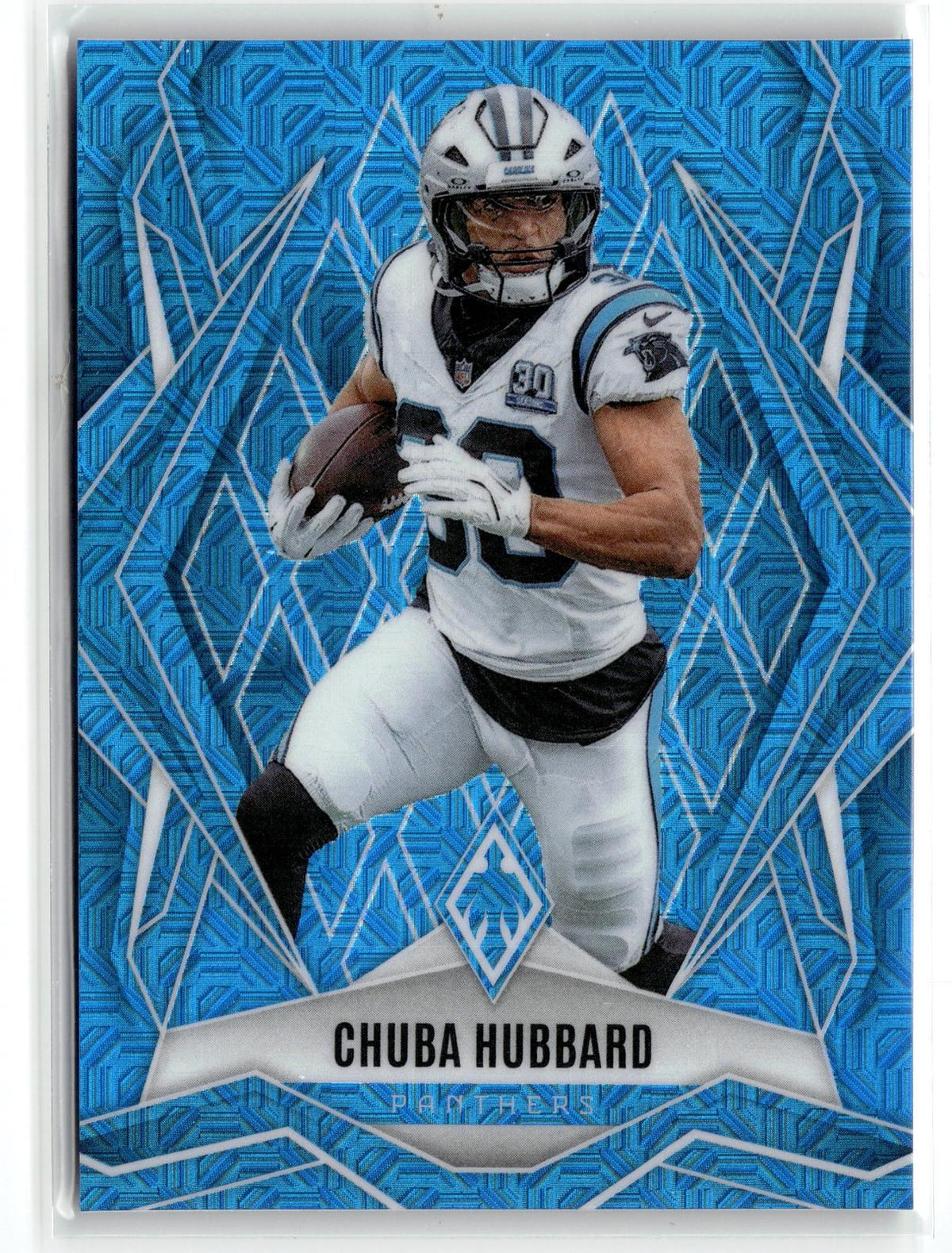 #75 Chuba Hubbard 2025 Panini Phoenix