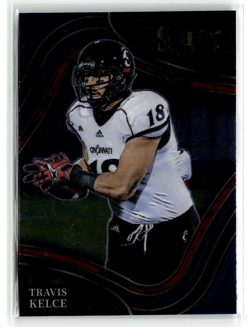 #128 Travis Kelce 2022 Panini Select Draft Picks