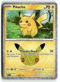 Pokemon tcg ME: 30th Celebration #023/128 Pikachu