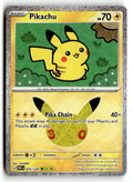 Pokemon tcg ME: 30th Celebration #034/128 Pikachu