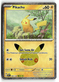 Pokemon tcg ME: 30th Celebration #046/128 Pikachu