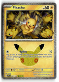 Pokemon tcg ME: 30th Celebration #044/128 Pikachu