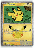Pokemon tcg ME: 30th Celebration #034/128 Pikachu