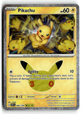 Pokemon tcg ME: 30th Celebration #044/128 Pikachu