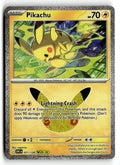 Pokemon tcg ME: 30th Celebration #051/128 Pikachu