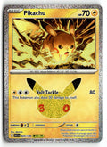 Pokemon tcg ME: 30th Celebration #024/128 Pikachu