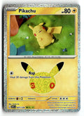 Pokemon tcg ME: 30th Celebration #027/128 Pikachu