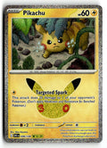 Pokemon tcg ME: 30th Celebration #038/128 Pikachu