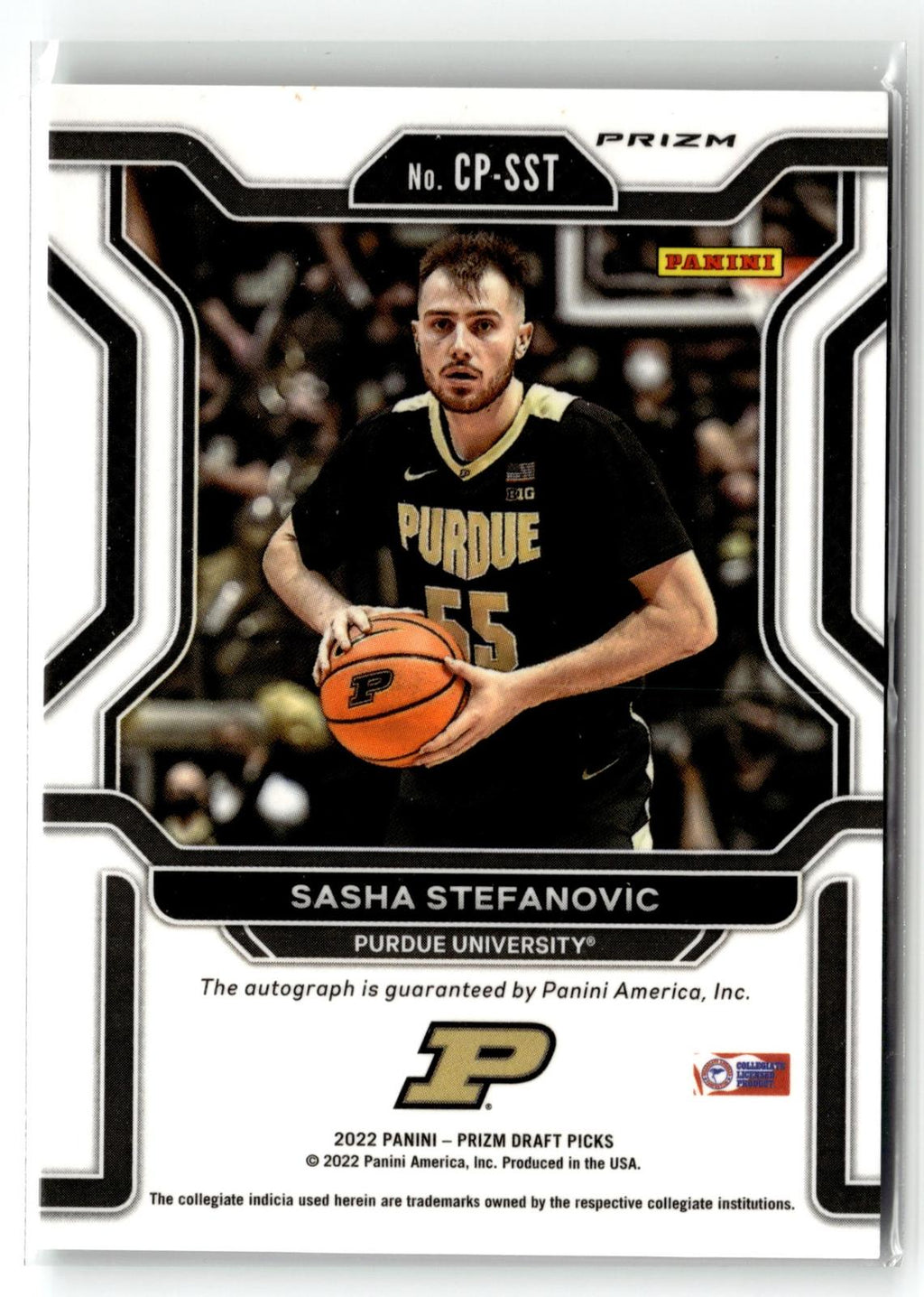 #CP-SST Sasha Stefanovic 2022 Panini Prizm Draft Picks