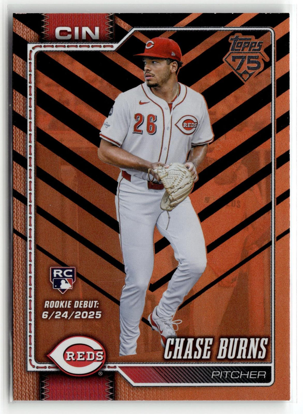 2026 Topps Update #US145 Chase Burns Holiday