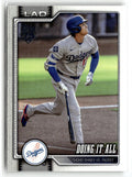 2026 Topps Update #US240 Doing it All (Shohei Ohtani)