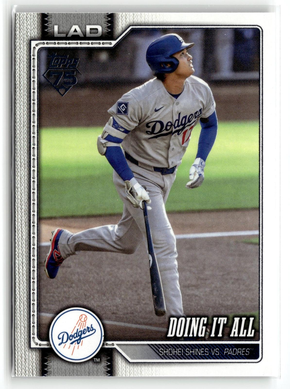 2026 Topps Update #US240 Doing it All (Shohei Ohtani)