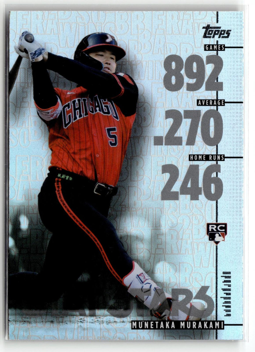 2026 Topps Update #SS-2 Munetaka Murakami Stat Stars