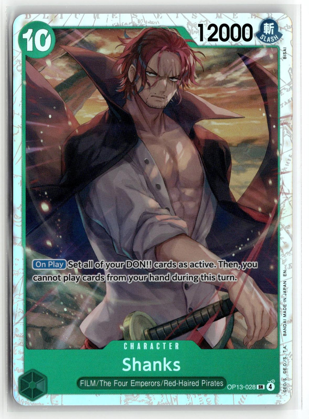 Carrying On His Will #OP13-028 Shanks (028)
