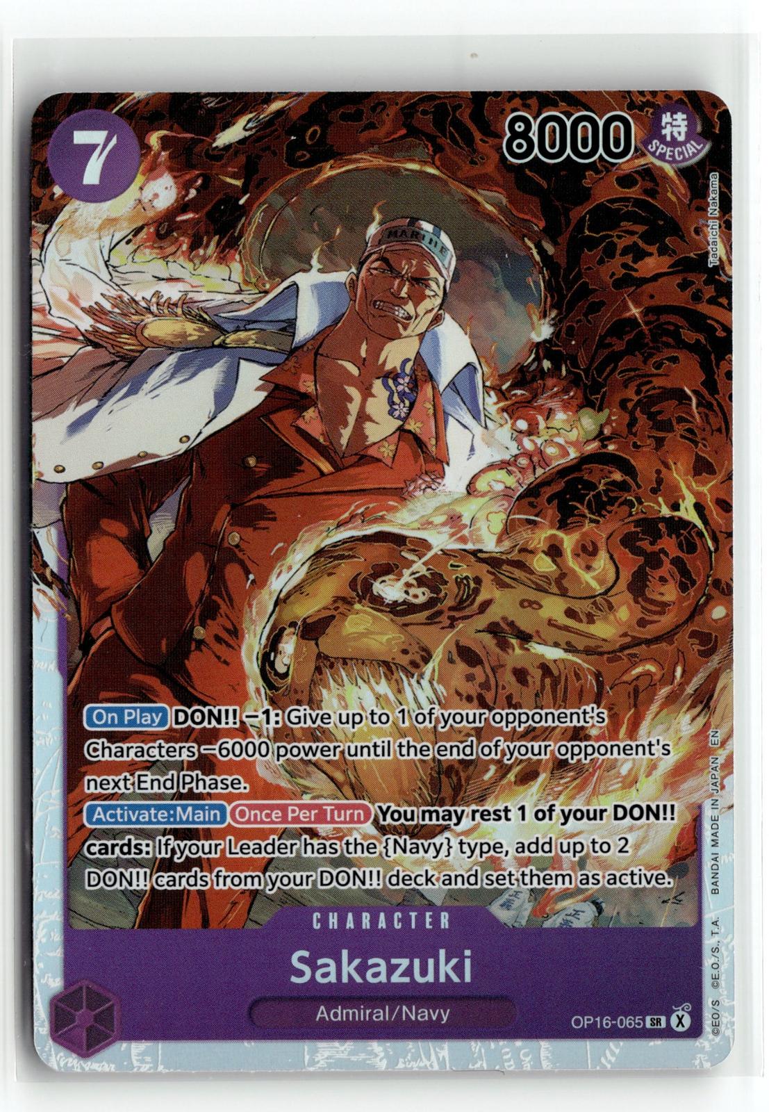 The Time of Battle #OP16-065 Sakazuki